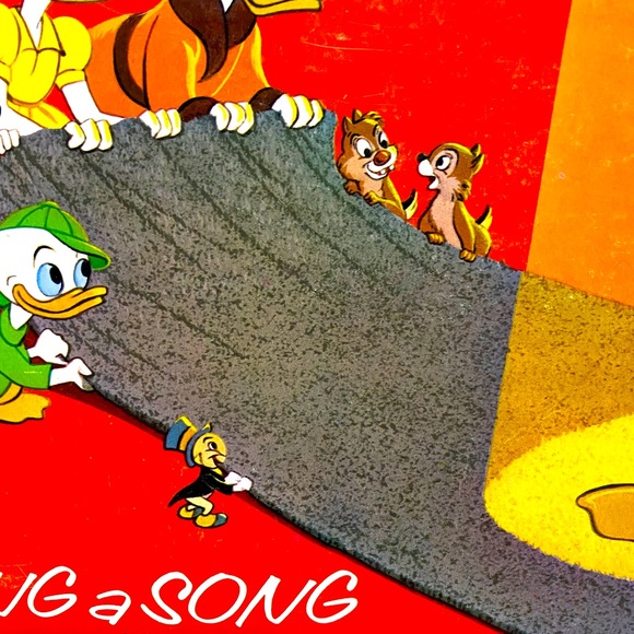 WALT DISNEY’S DONALD DUCK AND HIS FRiENDS 1963 DISNEYLAND VINYL RECORD DQ-1212 - Picture 8 of 15